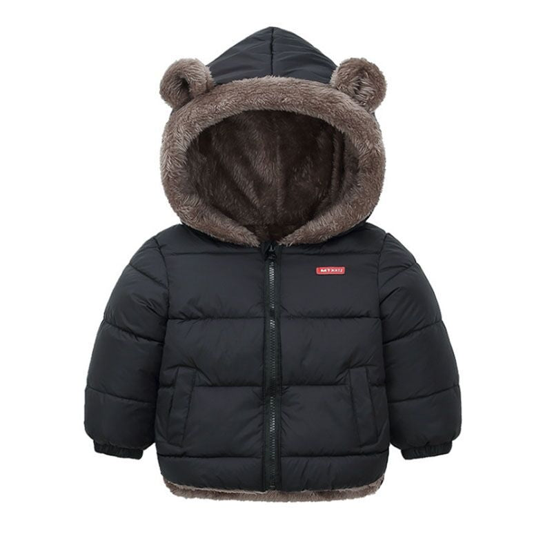 Gepolsterte Jacke mit Kapuze – Komfort und Schutz!