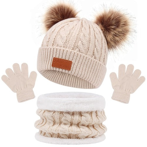 Gorro bufanda outlet y guantes niño