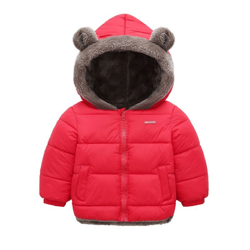 Chaqueta Infantil con Capucha Acolchada - ¡Confort y Protección!