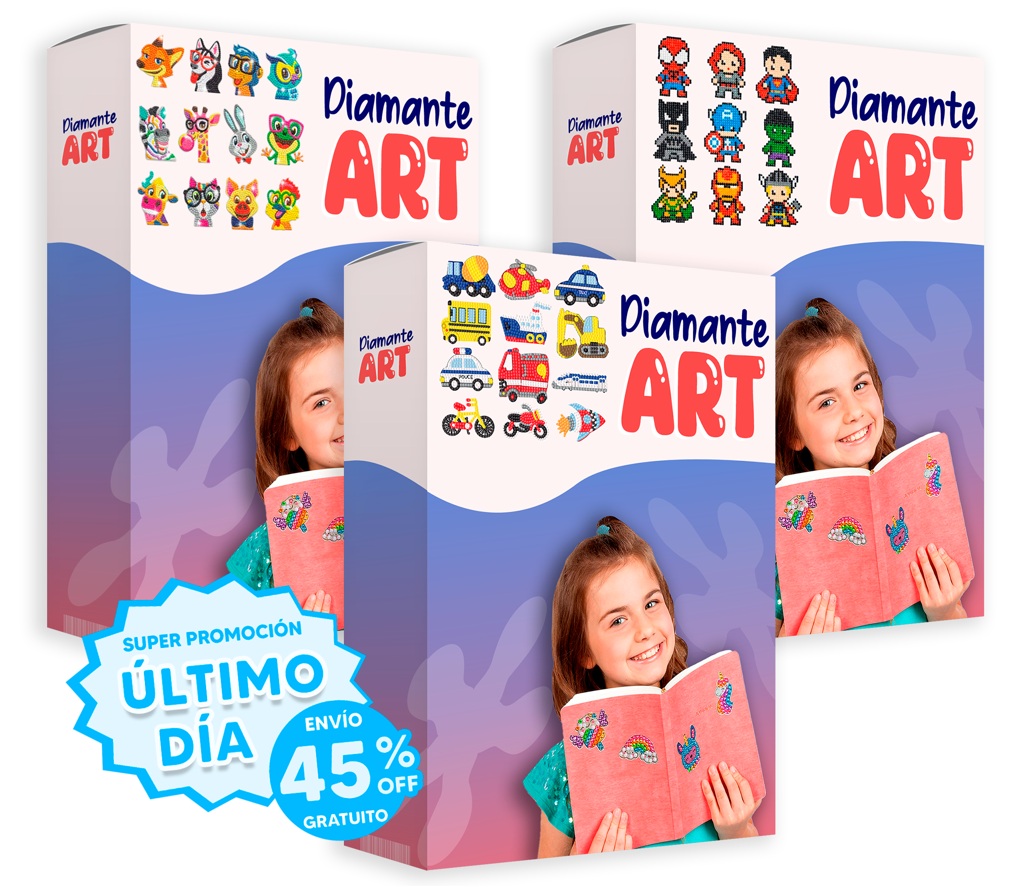 Diamante Art - 3 Unidades