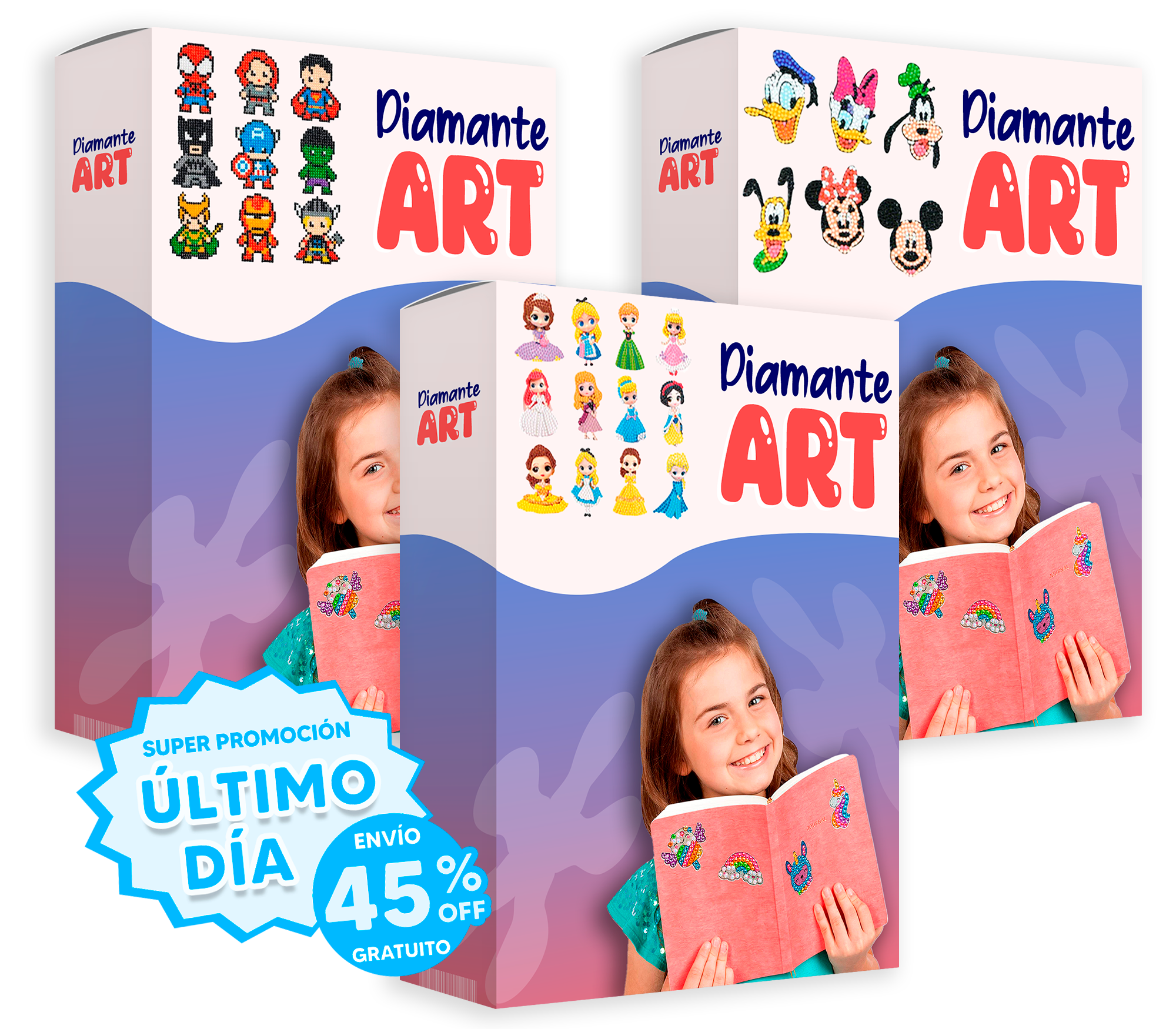 Diamante Art - 3 Unidades