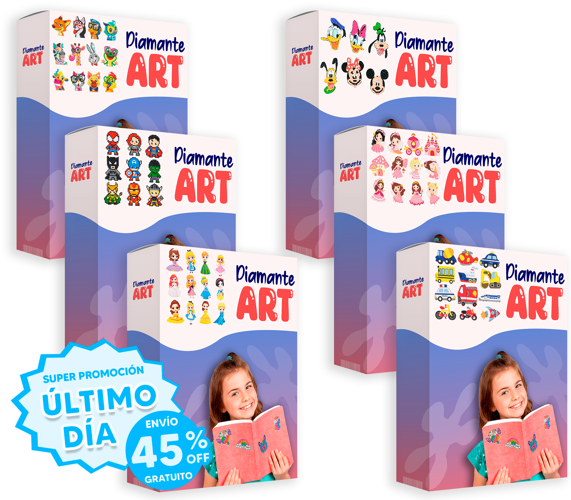 Diamante Art - 6 Unidades