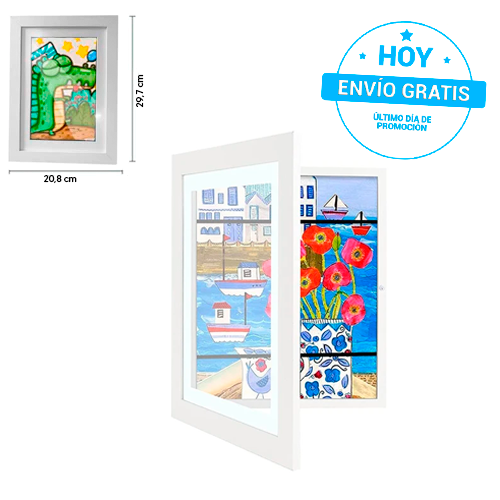 Cuadro Guarda Dibujos - Inmortaliza Momentos en la Pared